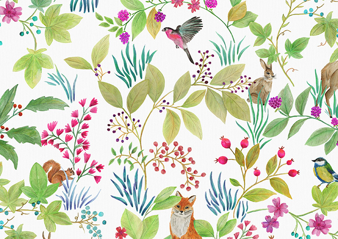 Hedgerow, Elysia - Roller Blind - Image 6